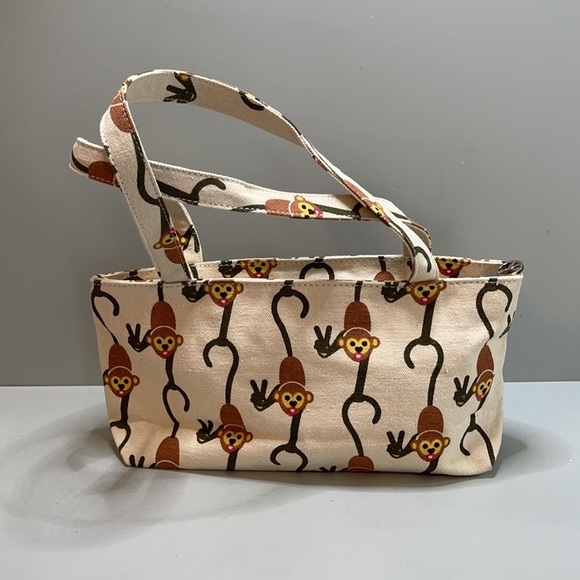 Bungalow 360 Monkey Flashing Peace Sign bag/purse - Picture 4 of 9